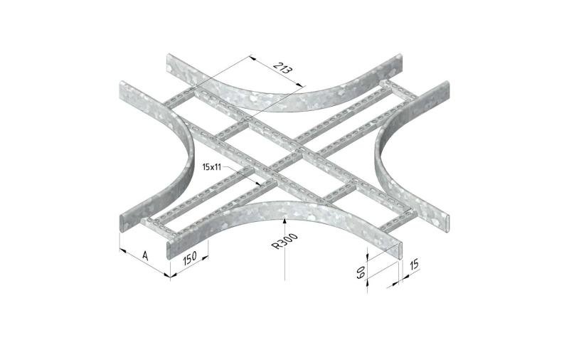 Cable Ladder X-piece