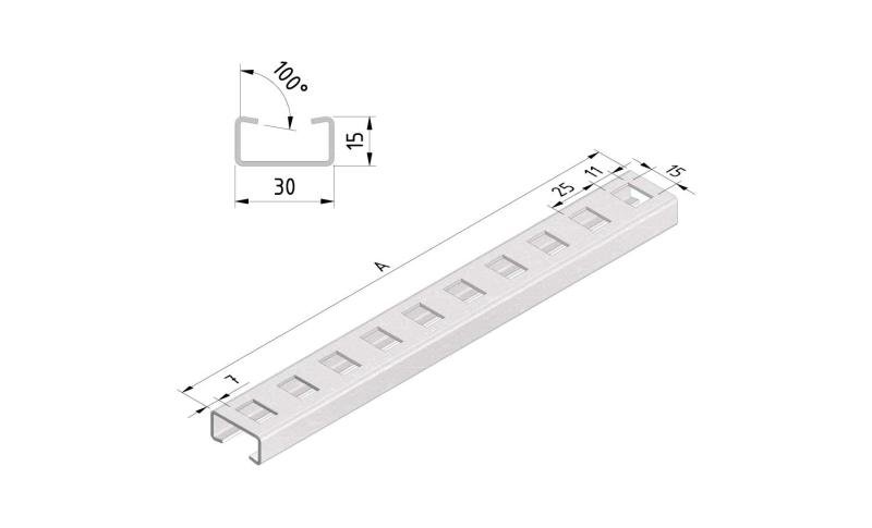 Supporting profile